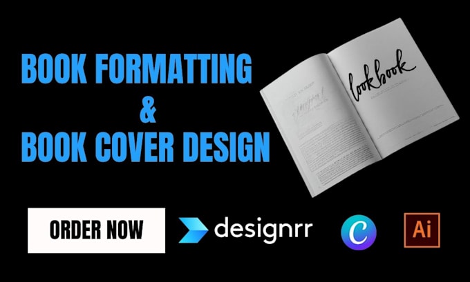 Gig Preview - Professional book formatting,design for print,ebook on canva,indesign,design rr