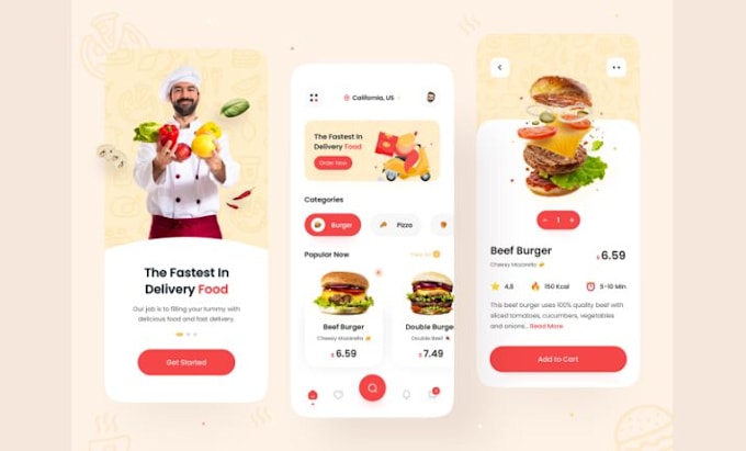 Gig Preview - Develop restaurant app, food delivery app, taxi booking app