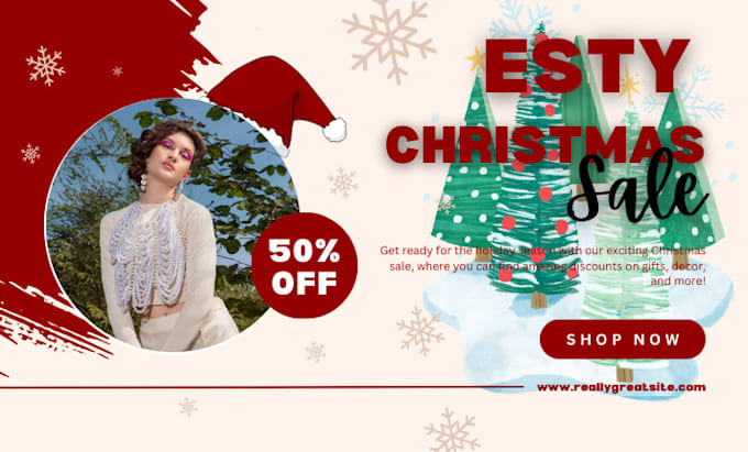 Gig Preview - Boost your shopify and etsy sales with christmas and holiday promotions