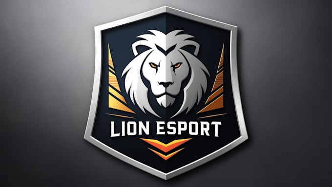 Gig Preview - Create a fierce lion esport mascot logo to boost your teams identity