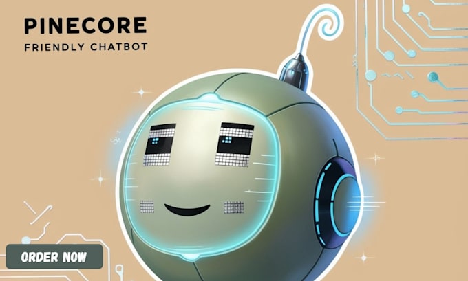 Gig Preview - Create a well developed pinecore chatbot