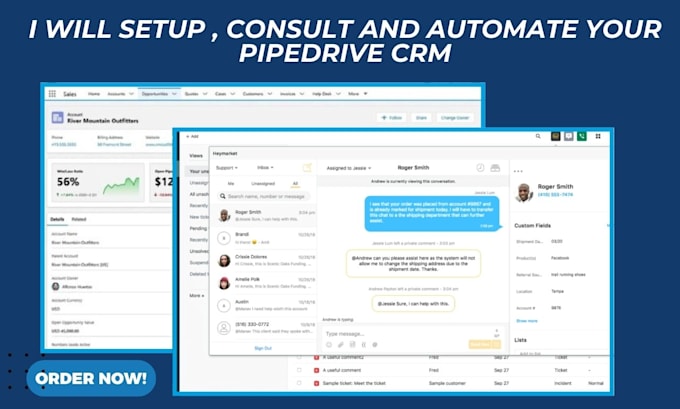 Gig Preview - Setup, consult and automate your pipedrive CRM