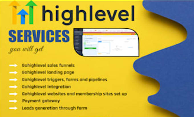 Gig Preview - Build complete sales funnel using gohighlevel clickfunnel gohighlevel expert ghl