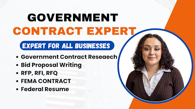 Bestseller - find rfp, win government contract, write bid proposal, rfi, rfq, tender proposal