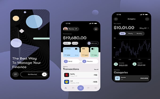 Gig Preview - Develop fintech app, wallet app, investment app, neobank app