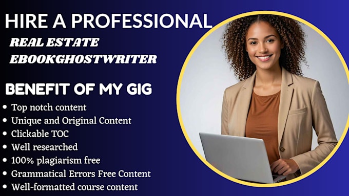 Gig Preview - Ghostwrite real estate ebook and personal finance, forex trading