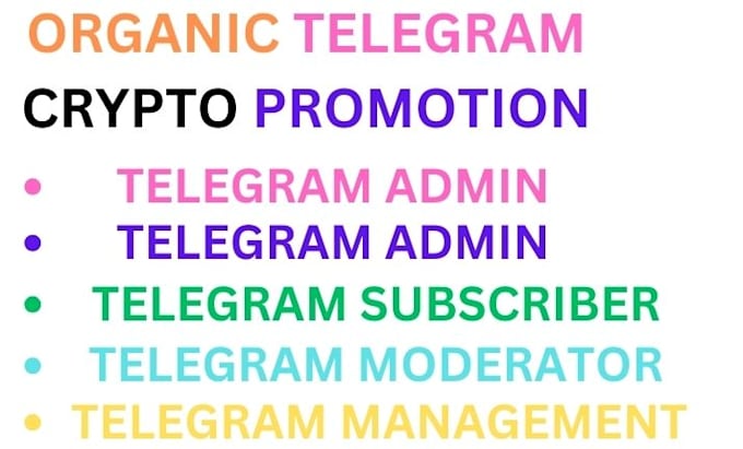 Gig Preview - Be your telegram crypto admin, community manager with active moderation growth