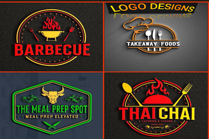 Gig Preview - Design restaurant bbq food bakery cafe logo in 12hrs