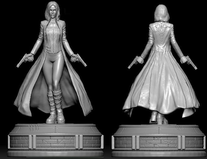 Gig Preview - Realistic sculpture, nsfw 3dprint, 2dimage to 3d sculpt, nft to 3dsculpt,3dmodel