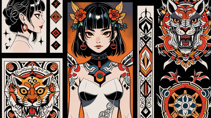 Bestseller - create amazing traditional or old school tattoo style design