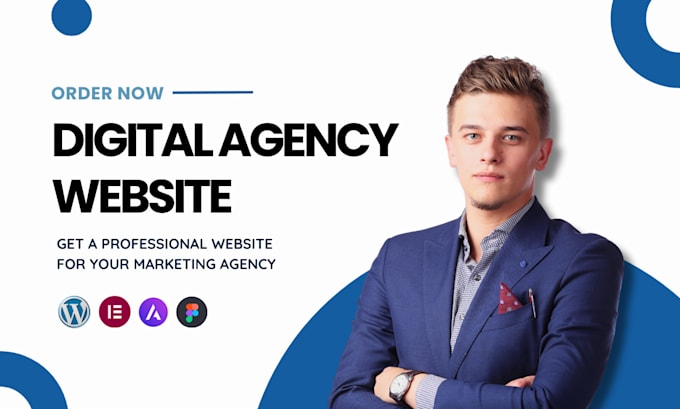 Gig Preview - Build SMM agency website or digital marketing agency website