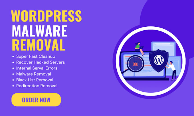 Gig Preview - Remove malware from wordpress, fix infected websites fast