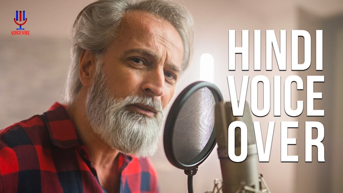 Gig Preview - Create male hindi voice over for your next projects