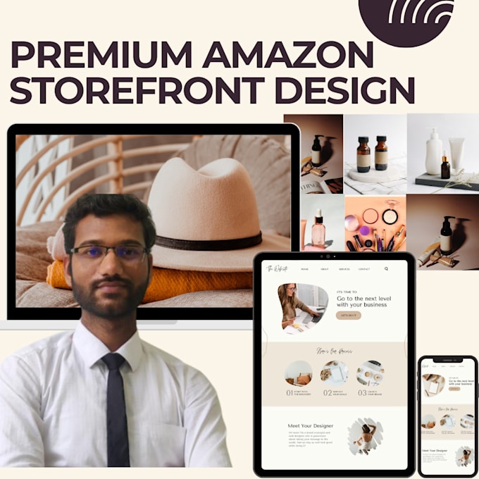 Gig Preview - Set up amazon store or amazon storefront design, your amazon store manager