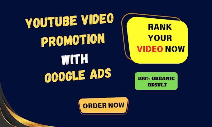 Bestseller - do advanced google ads setup for youtube video growth