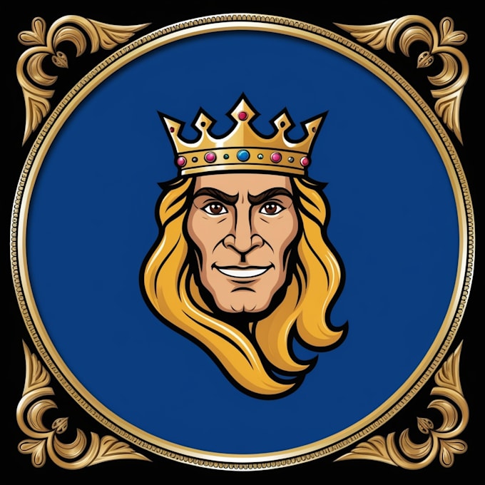 Bestseller - create a powerful king mascot logo to rule your brand identity