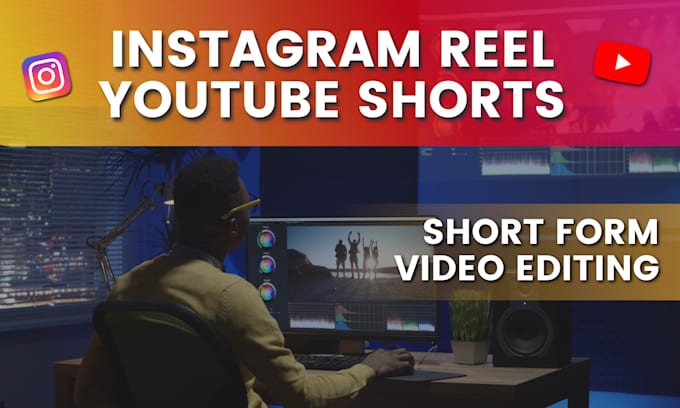 Bestseller - do pro video editing for youtube shorts, instagram reels, within 1 day