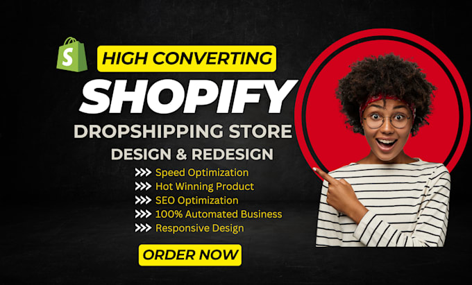 Bestseller - build automated shopify dropshipping store shopify website