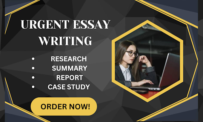 Gig Preview - Do research writing and  urgent essay writing