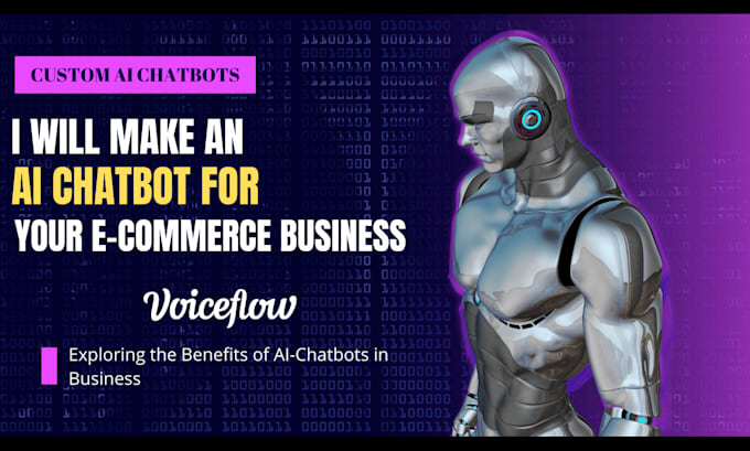 Bestseller - build custom ai chatbot using voiceflow for your ecommerce store