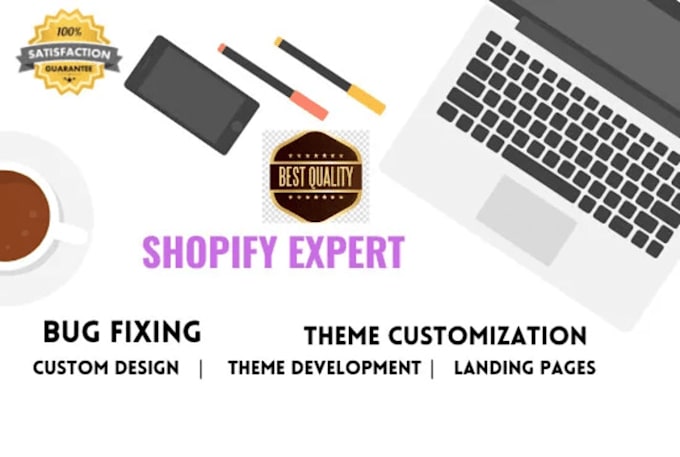 Gig Preview - Do custom shopify coding, shopify expert, shopify bug fix, theme customization