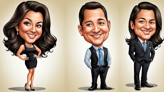 Gig Preview - Draw avatar cartoon caricature for your profile picture