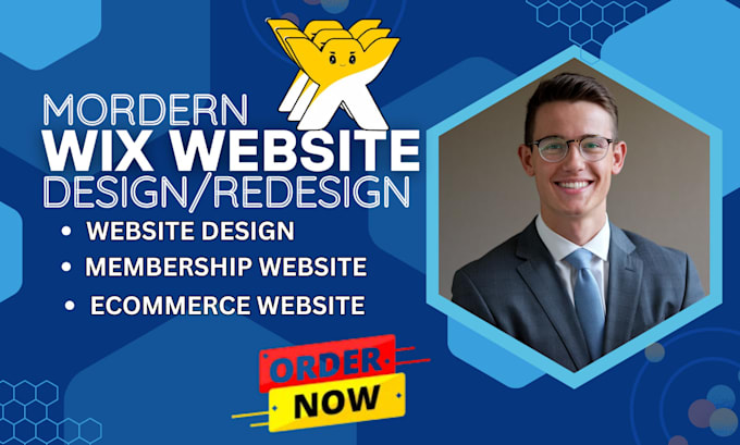 Gig Preview - Do wix website design wix website redesign wix membership website wix ecommerce