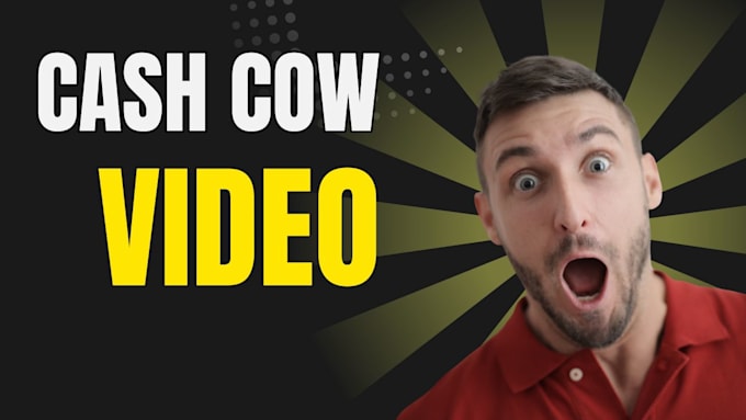 Gig Preview - Create youtube cash cow videos and faceless cash cow videos