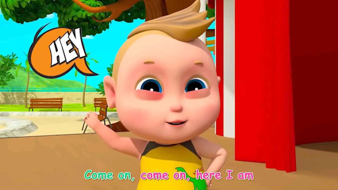 Bestseller - 3d animation for kids 3d nursery rhymes 3d educational video 3d model 3d cartoon