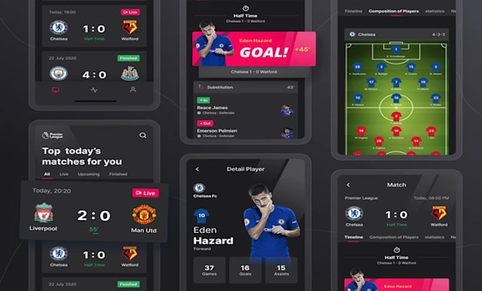 Gig Preview - Develop sport bet app, fantasy sport app, bet app, sport bet website