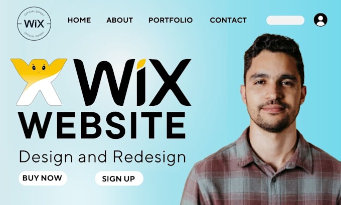 Gig Preview - Wix website redesign wix website design wix website redesign wix website design