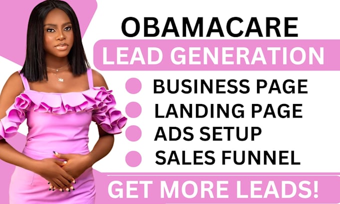 Gig Preview - Obamacare leads generation ace leads obamacare landing page obamacare leads