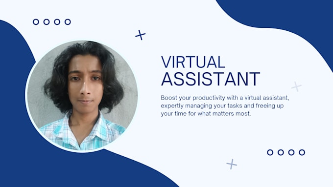 Gig Preview - Be your virtual assistant for web research and data entry