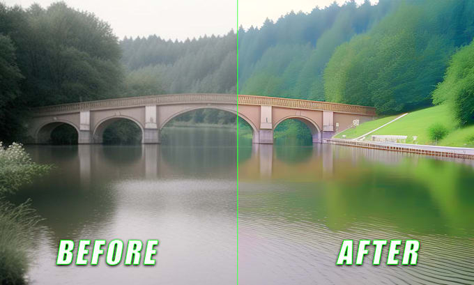 Gig Preview - Enhance any image and color correction, retouching,