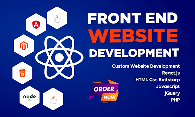 Gig Preview - Develop custom website with react laravel and nodejs