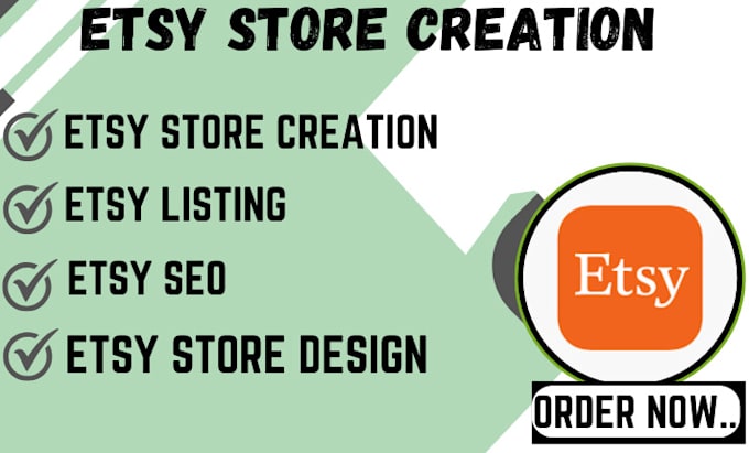 Bestseller - create a standard etsy account with etsy product listing and optimize etsy SEO