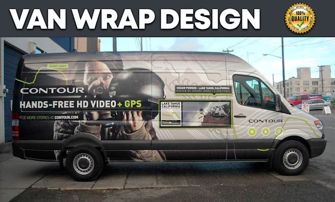 Gig Preview - Design professional van, car, truck, boat wrap, and any vehicle wrap design