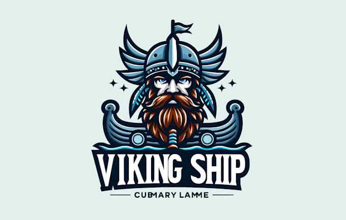 Gig Preview - Design different viking ship mascot logo in 12 hours