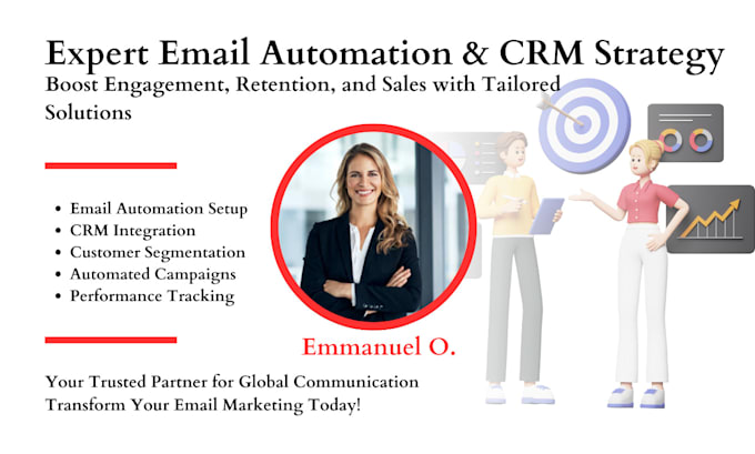 Gig Preview - Set up email automation and CRM strategy to boost customer retention