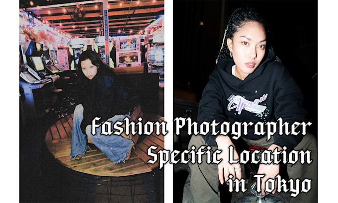 Gig Preview - Do fashion campaign photography for your brand in tokyo