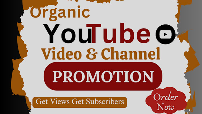 Gig Preview - Boost your youtube channel with organic promotion for growth and engagement