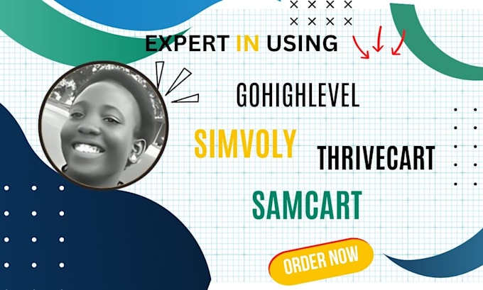 Gig Preview - Set up a  gohighlevel, samcart, thrivecart, clickfunnels, leadpages, simvoly