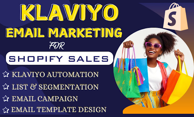 Gig Preview - Setup ecommerce email marketing flows in klaviyo to boost shopify sales