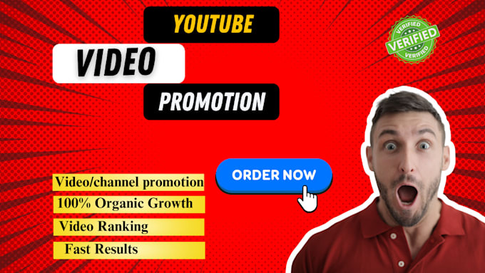 Gig Preview - Promote your youtube video by social media marketing