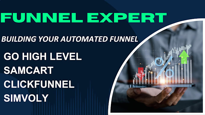 Gig Preview - Create funnels using thinkific, kajabi, go high level, simvoly, samcart