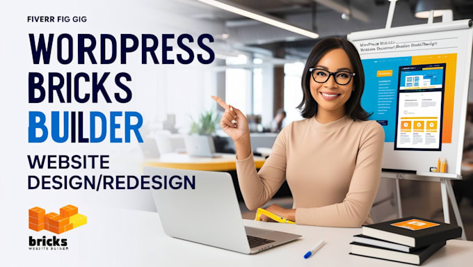 Bestseller - create a responsive wordpress website using bricks builder