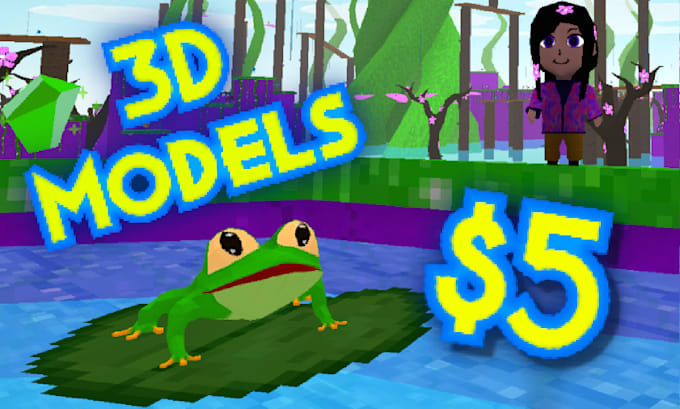 Bestseller - create low poly 3d models for your projects