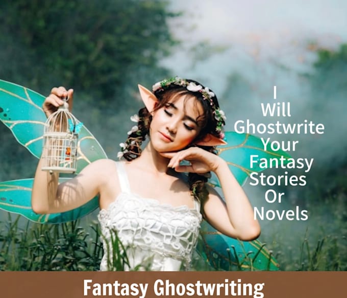 Gig Preview - Ghostwrite your fantasy story or novel