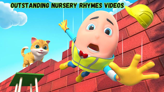 Gig Preview - Create fun 3d baby shark animation, kids learning videos, nursery rhymes