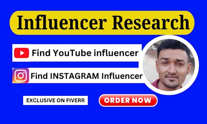 Gig Preview - Collect youtube and instagram influencers for your influencer marketing